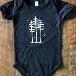 Brand New! Three Trees Onsie
